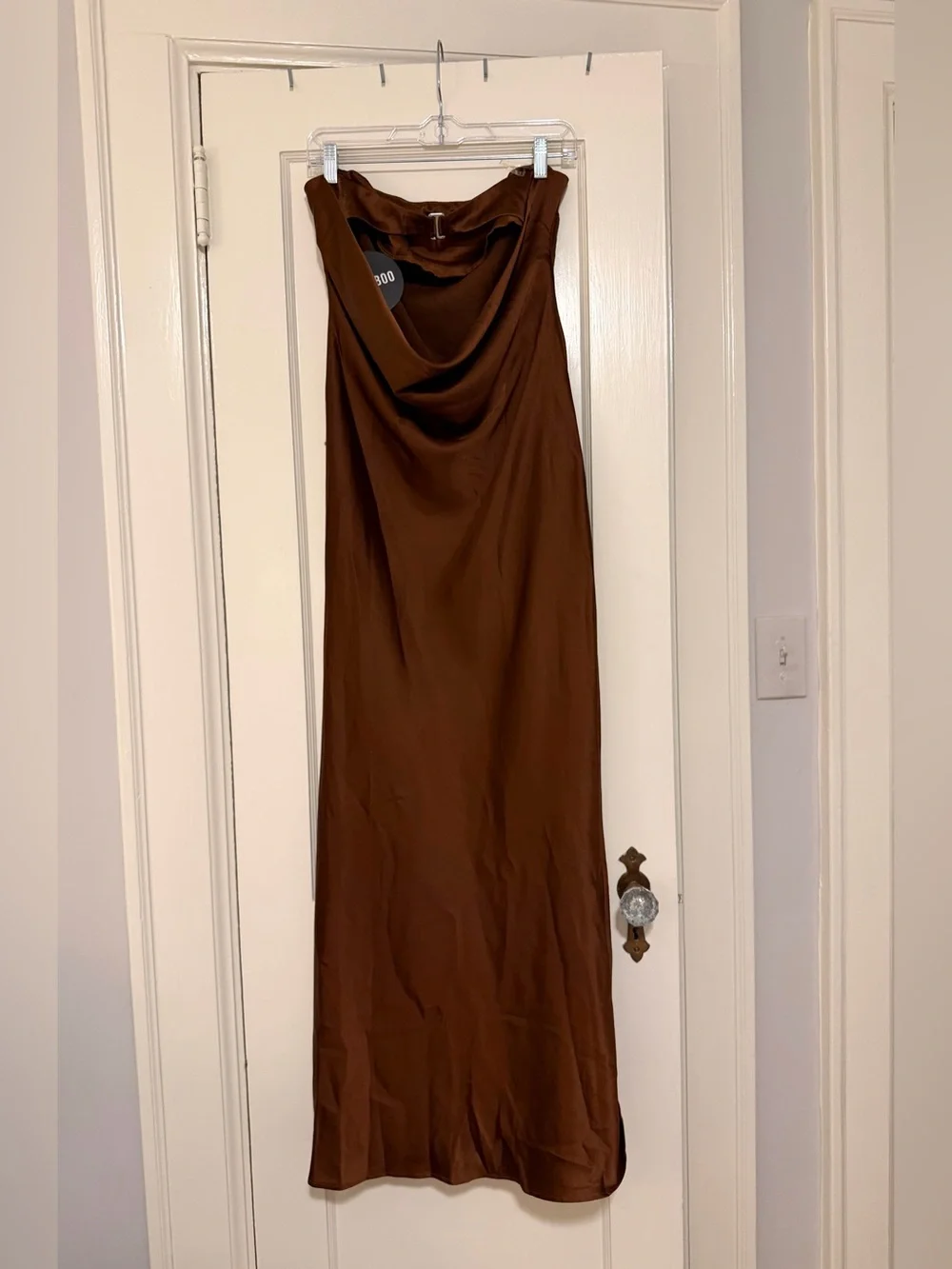 Babyboo Rheanna Maxi Dress in Chocolate - Picture 5 of 7